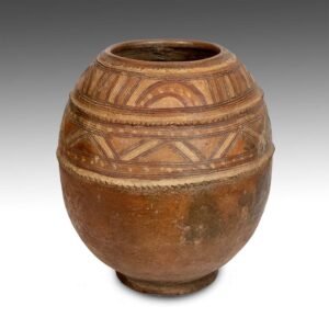 Nupe Terra Cotta Storage Vessel