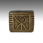 Ashanti Linguist's Staff Depicting a Turtle, Based, Ashanti Peoples, Ghana
