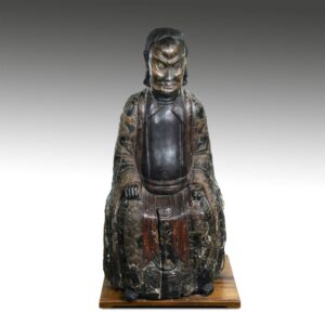 Chinese Seated Daoist Figure Depicting Karana and Kataka Mudra