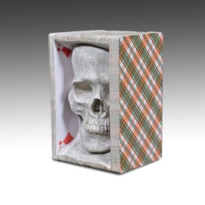French Playing Card Sculpture: "Memento Mori" the Art of Death