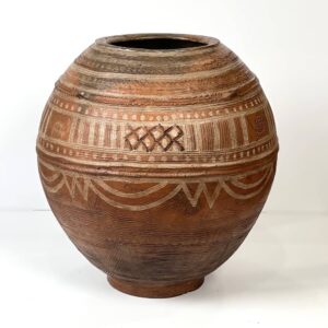 Nupe Terra Cotta Storage Vessel