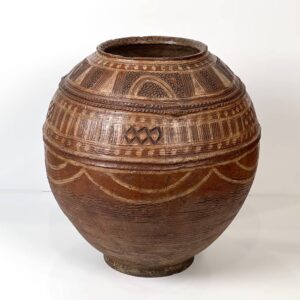 Nupe Terra Cotta Storage Vessel