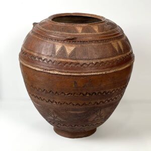 Nupe Terra Cotta Storage Vessel