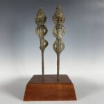Indian Tikka Container, on Footed Plinth, India