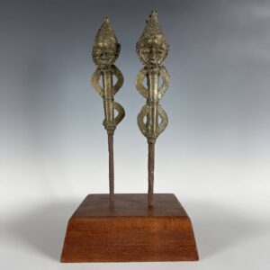 Yoruba Edan Ogboni Staff, Based