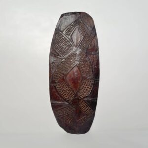 Papua New Guinean Wood Fighting Shield