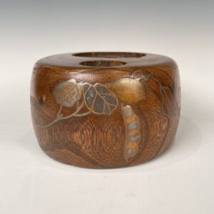 Japanese Wood Inlaid Planter