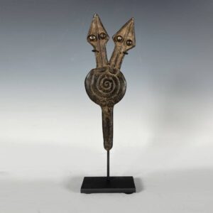 Gan Double Snake Head Pendant/Currency, Based