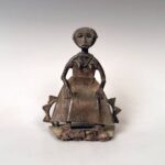 Ashanti Linguist's Staff Depicting a Turtle, Based, Ashanti Peoples, Ghana