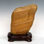 Chinese Picture Stone: 3 Shadow Mountain, China