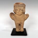 Peruvian Ceramic Effigy Vessel, Peru