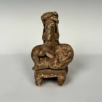 Indian Pilgrimage Equestrian Figure, India