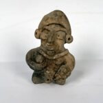 Mexican Ceramic Olla or Vessel, Mexico