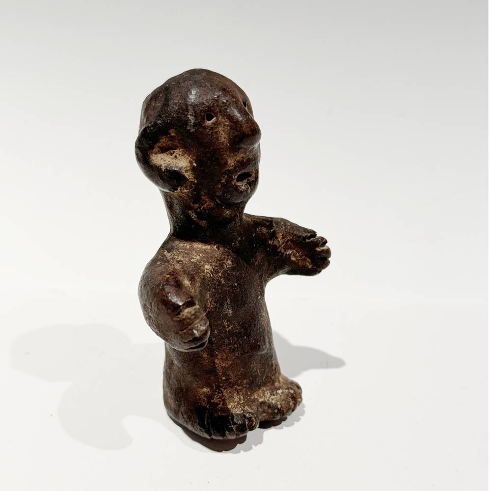 Makonde Terra Cotta Fetish Doll - Image 2
