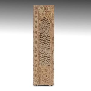 Indian Mughal Style Hand Carved Jali Work Panel