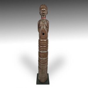 Baganda Standing Flute or Trumpet in Female Form