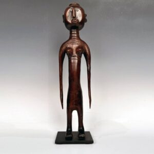 Makonde Standing Male Fetish Figure: Female