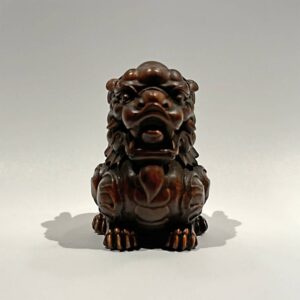 Chinese Hand Carved Foo Lion