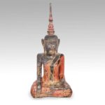 Chinese Censer with Dragon, Phoenix, Foo Lion and Caishen Decoration, China