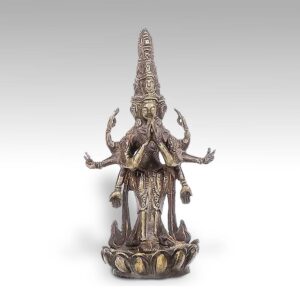 Nepalese Bronze Tantric Viishnu
