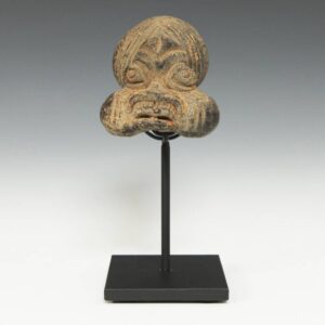 Bamileke Figural Pipe Fragment, Based