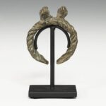 Kissi Forged Iron Penny Currency, Based, Kissi Peoples, Sierra Leone