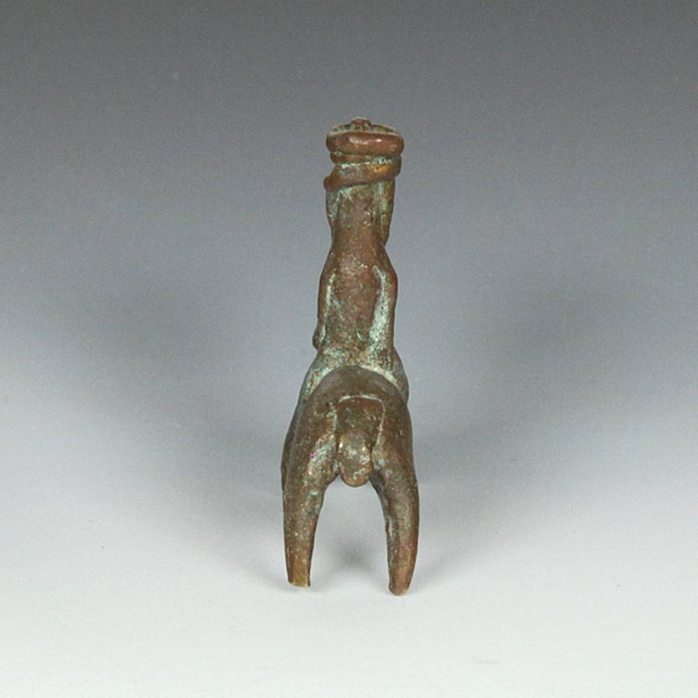 Cameroonian Bronze Equestrian Figure - Image 5