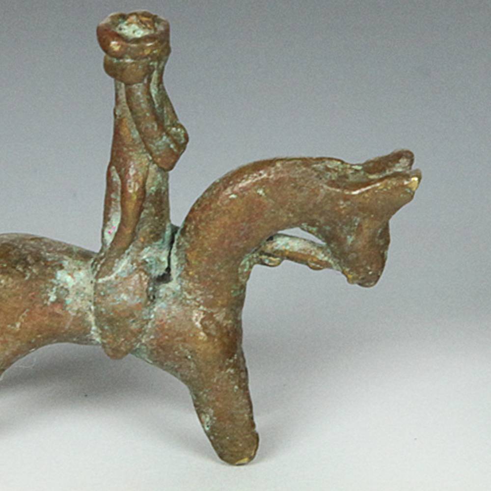 Cameroonian Bronze Equestrian Figure - Image 6
