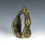 Cameroonian Bronze Figural Ring, Cameroon