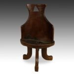Ethiopian Wood Jimma Chair, Ethiopia