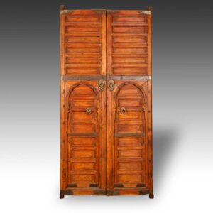 Moroccan Double Doors with Moorish Style Openings