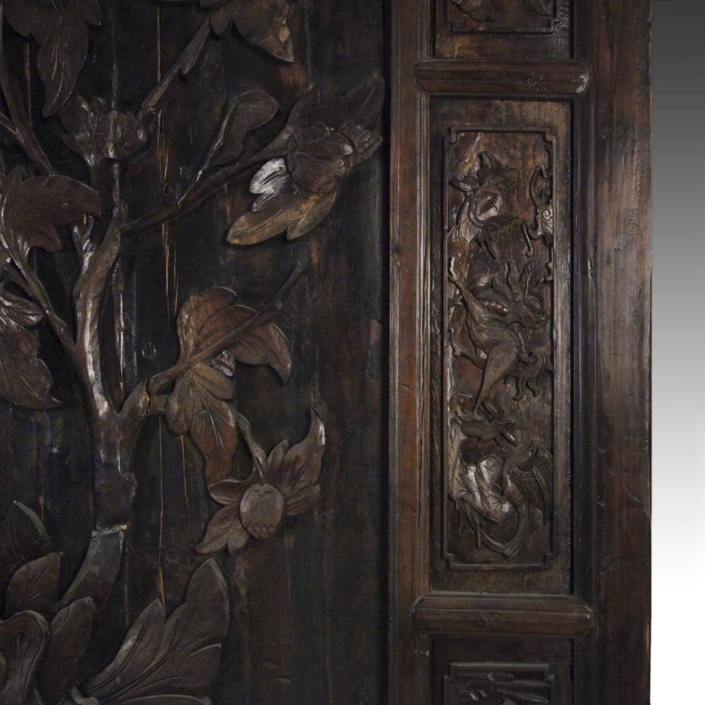 Chinese Ceiling Panel Depicting the Eight Immortals - Image 9
