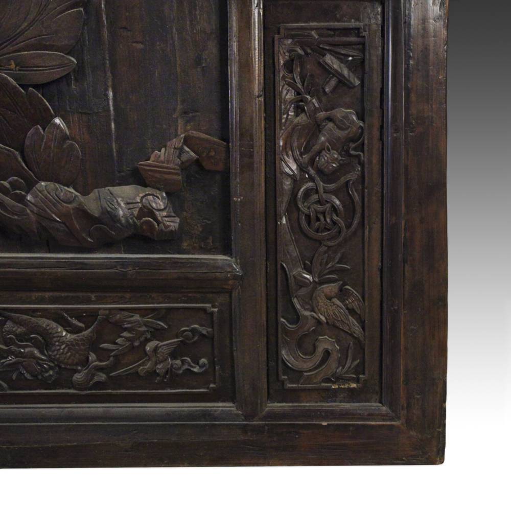 Chinese Ceiling Panel Depicting the Eight Immortals - Image 10