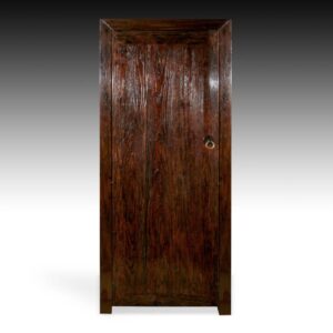 Chinese Door: Single Panel in Wood Frame
