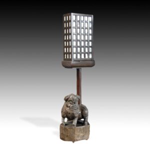 Chinese Wood Table Lamp