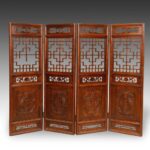 Chinese Ceiling Panel Depicting the Eight Immortals, China