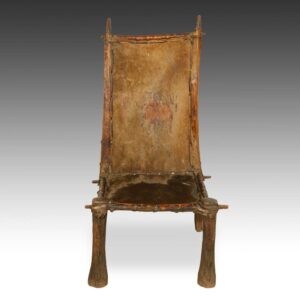 Oromo Chair with Cowhide Seat & Back