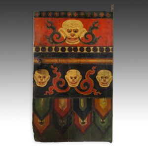Tibetan Wood Monastary Door