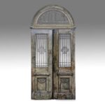Chinese Eight Panel Screen Set with Double Happiness & Dragon Motifs, China