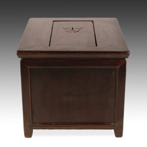 Chinese Money Chest with Butterfly Mounts