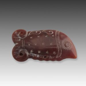 Chinese Toggle Depicting Fish