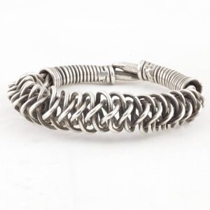 Indian Silver Bracelet - Tribal