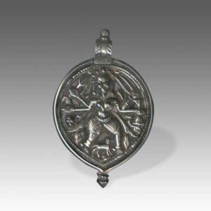 Indian Plaque Amulet Depicting Kali
