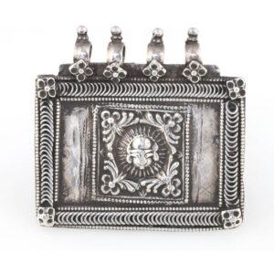 Indian Plaque Amulet Depicting Suriya Dev or Sun God