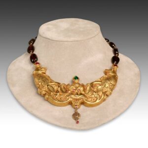 Indian Necklace with Narsimha Pendant