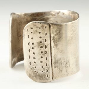 Indian Silver Tribal Cuff