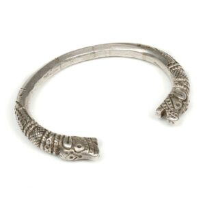 Indian Tribal Bangle with Lion Head Motif