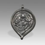 Indian Lotus-Form Platter, Based, India