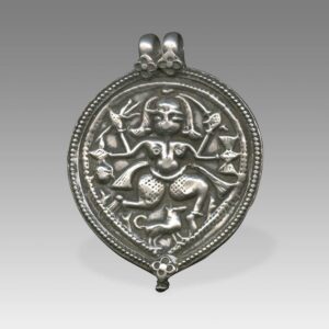 Indian Plaque Amulet Depicting Shiva