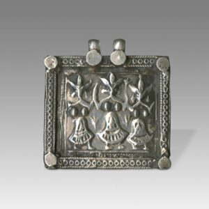 Indian Plaque Amulet Depicting Hoi Mata